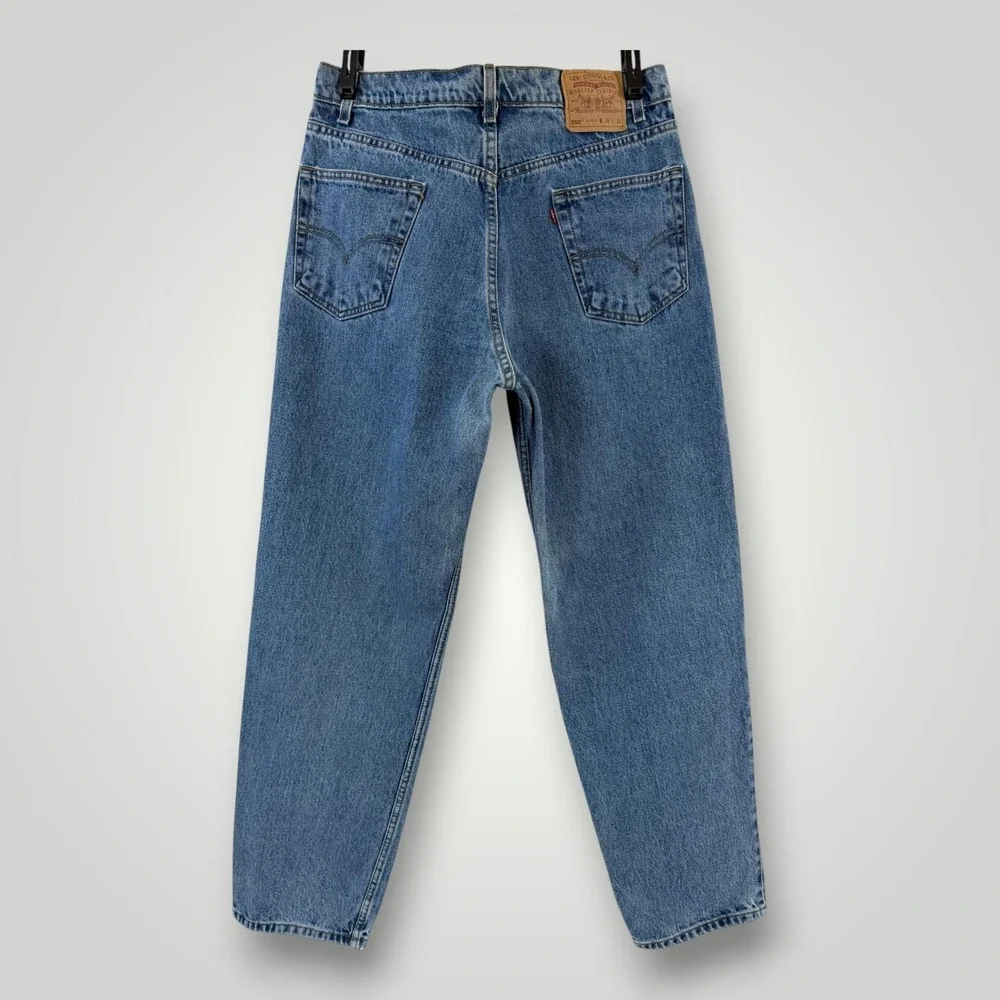 VTG Levis 550 Jeans Mens 36 Blue Relaxed Fit Tapered Denim 1998‎